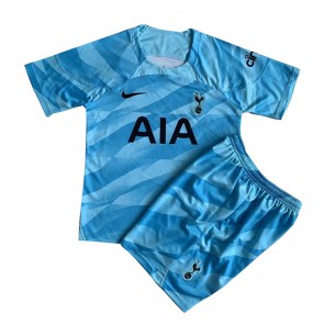 Tottenham Hotspur Bramkarskie Koszulka Podstawowych Dziecięca 2023-24 Krótki Rękaw (+ Krótkie spodenki)